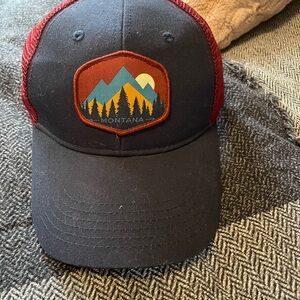 Montana Trucker Hat with Mountain Patch